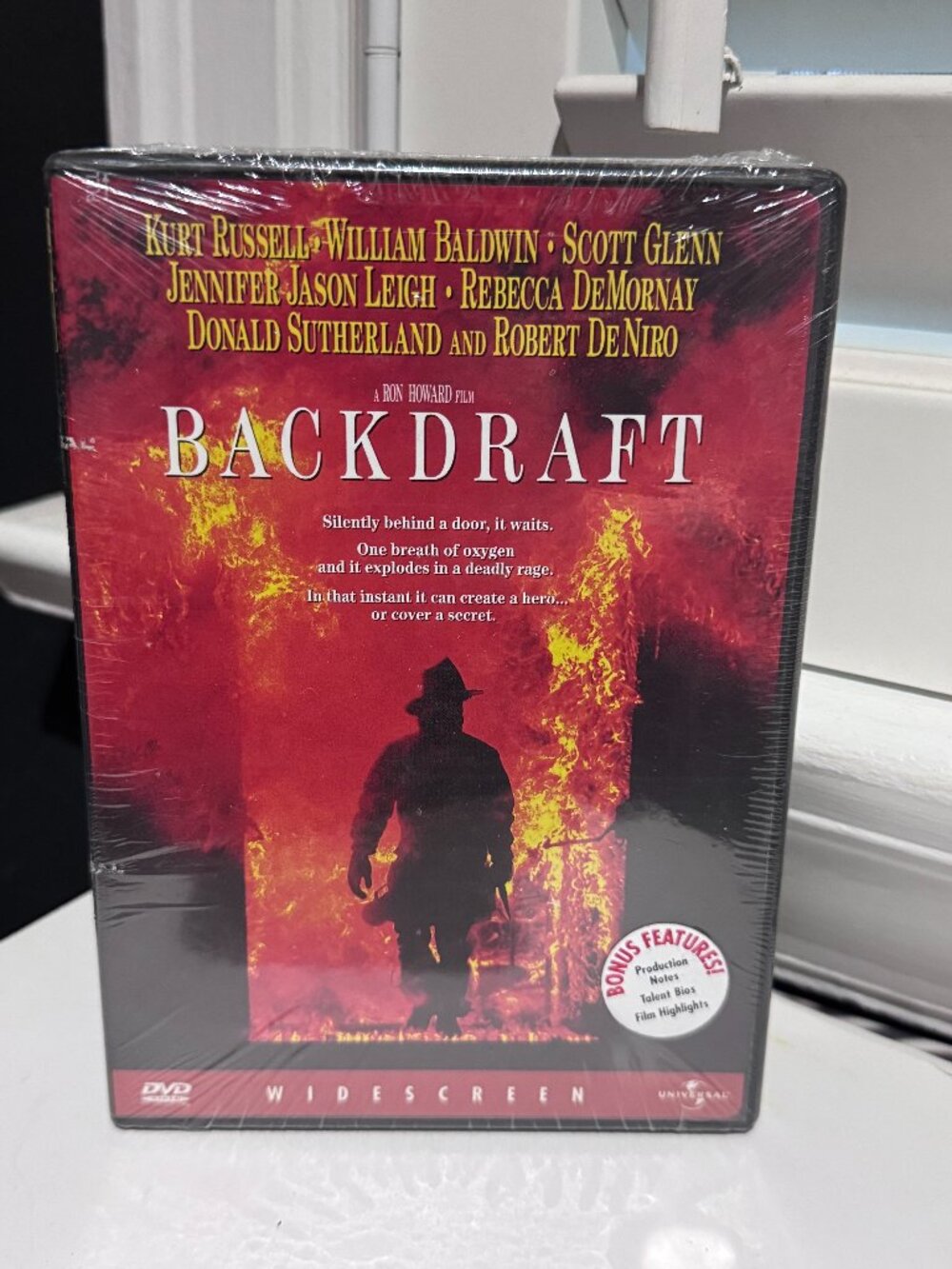 🔥 Backdraft DVD – Explosive Firefighter Action - New in Original Packaging🔥